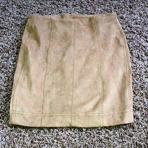 Camel skirt size medium